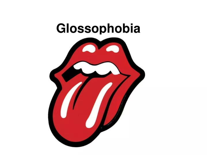glossophobia