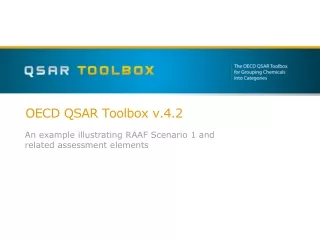 OECD QSAR Toolbox v.4.2