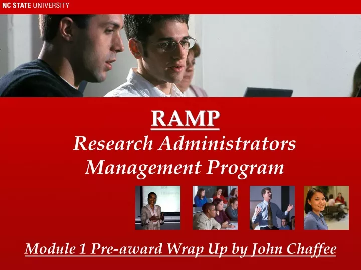 ramp research administrators management program
