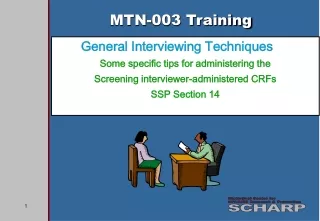 MTN-003 Training