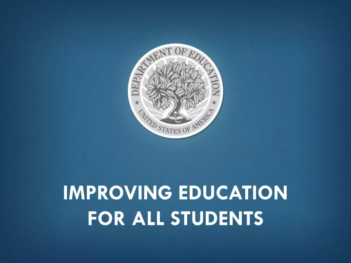 improving education for all students
