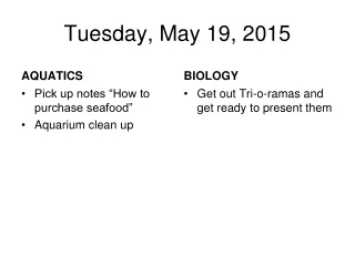 Tuesday, May 19, 2015