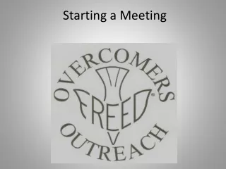 Starting a Meeting