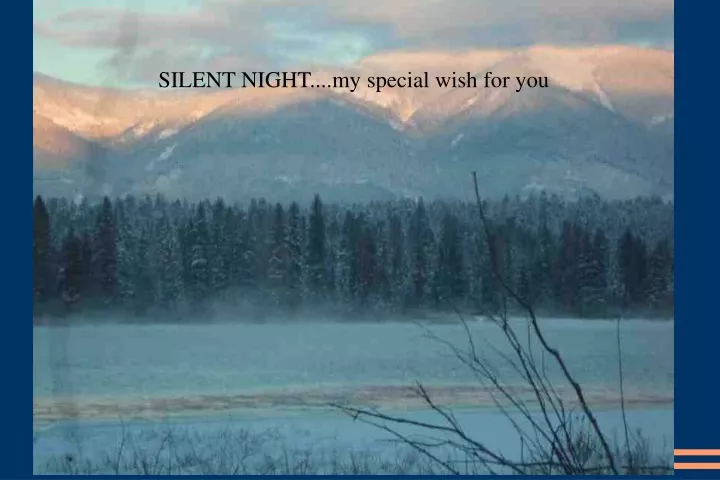 silent night my special wish for you