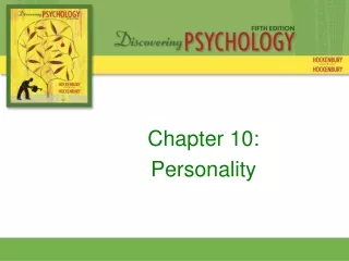 Chapter 10: Personality