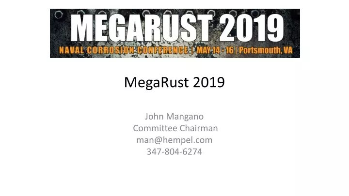 megarust 2019