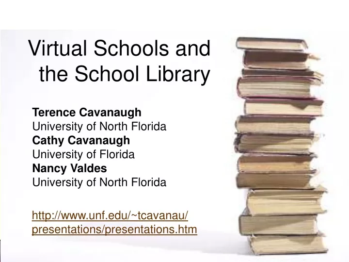virtual schools and the school library