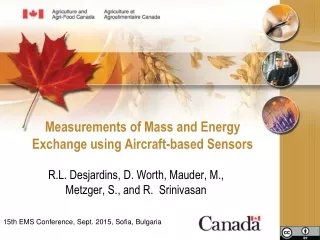 Measurements of Mass and Energy Exchange using Aircraft-based Sensors