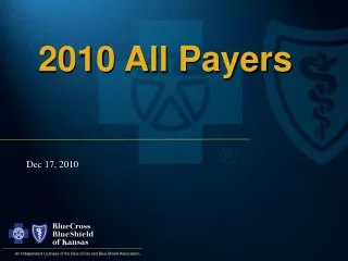 2010 All Payers