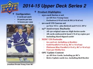 2014-15 Upper Deck Series 2