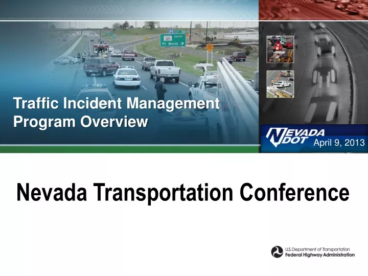 traffic incident management program overview