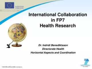 International Collaboration in FP7  Health Research
