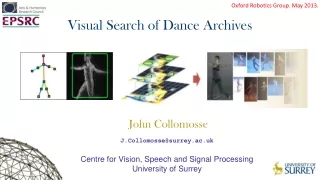 Visual Search of Dance Archives