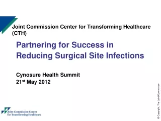 Joint Commission Center for Transforming Healthcare (CTH)