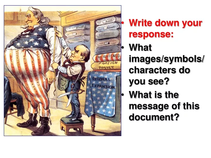 write down your response what images symbols