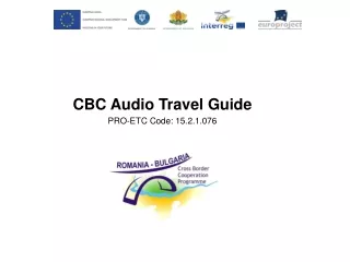CBC Audio Travel Guide PRO-ETC Code: 15.2.1.076