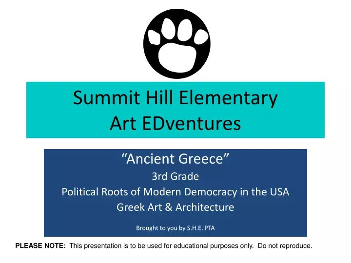 summit hill elementary art edventures