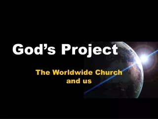 God’s Project