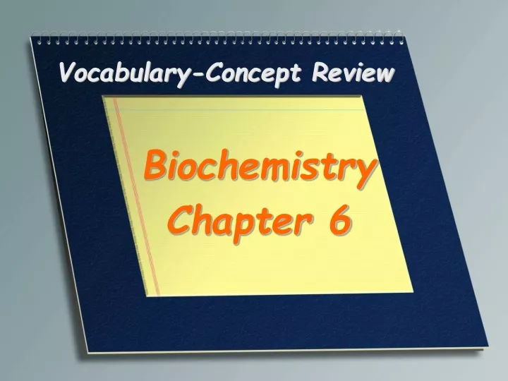 vocabulary concept review