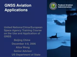 GNSS Aviation Applications