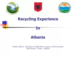 Recycling Experience  In Albania