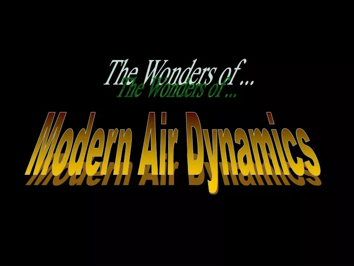 the wonders of