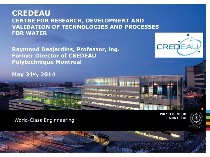 credeau centre for research development