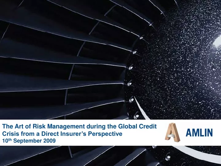 the art of risk management during the global
