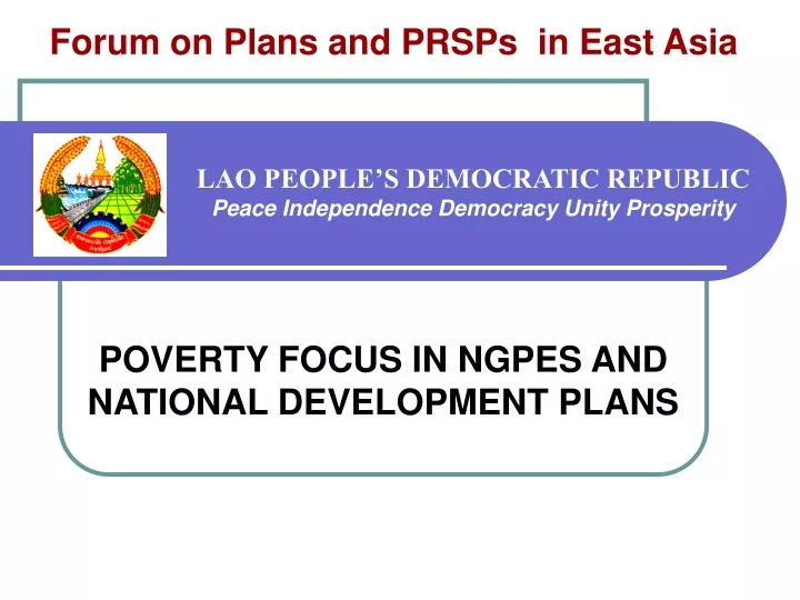 lao people s democratic republic peace independence democracy unity prosperity