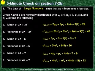 5-Minute Check on section  7-2b