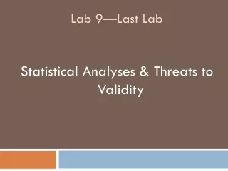 Lab 9—Last Lab