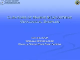 Curators of Marine &amp; Lacustrine Geological Samples