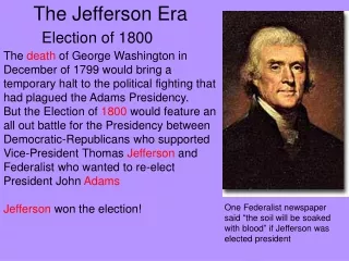 The Jefferson Era