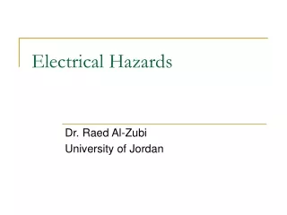 Electrical Hazards