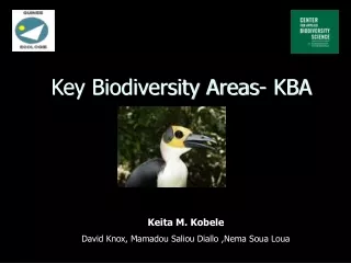 Key Biodiversity Areas- KBA