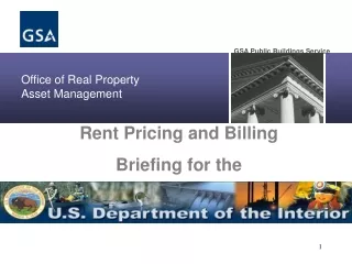 Rent Pricing and Billing Briefing for the