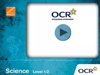 OCR Cambridge National in Science (Level 1 / 2)