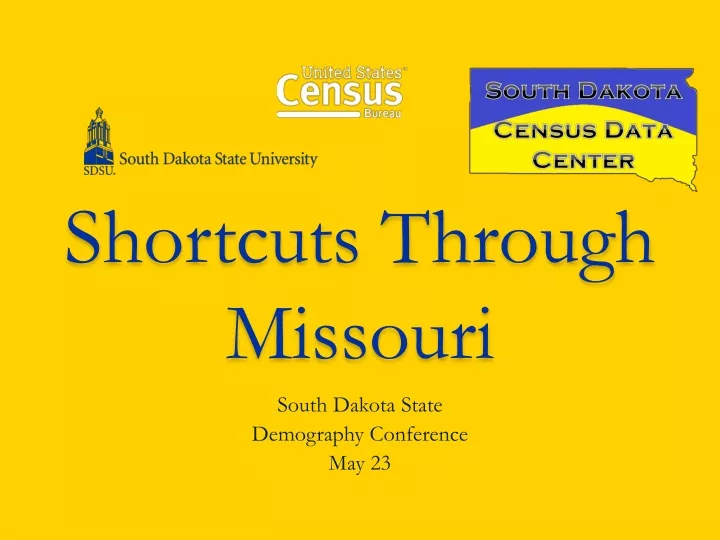 shortcuts through missouri