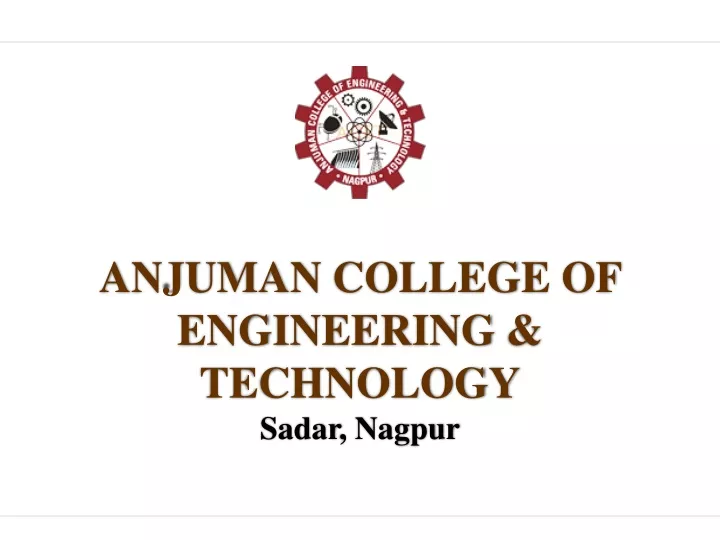 anjuman college of engineering technology sadar