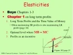 Elasticities - slide 1