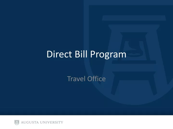 direct bill program