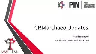 CRMarchaeo Updates