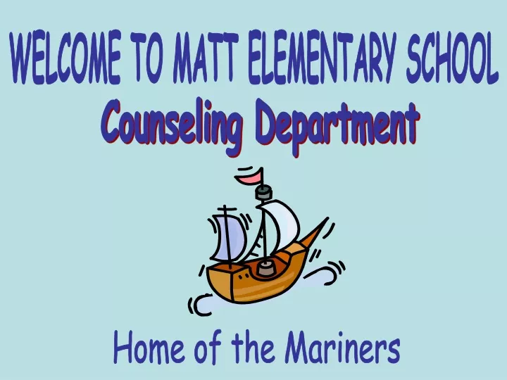 welcome to matt elementary school