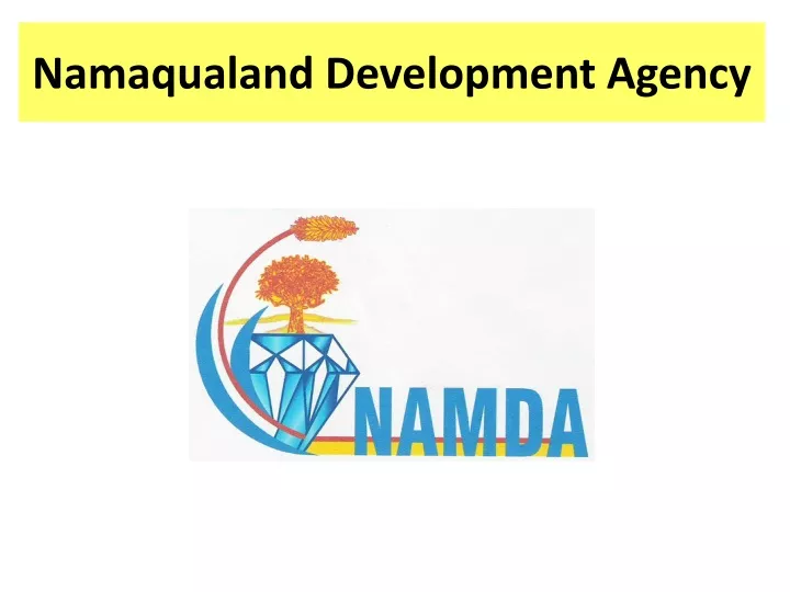 namaqualand development agency