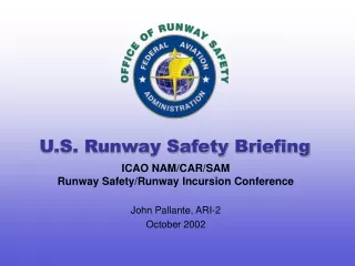 U.S. Runway Safety Briefing