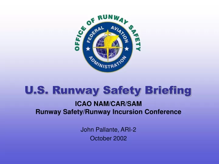 u s runway safety briefing