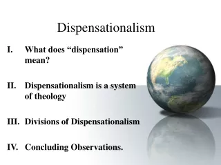 Dispensationalism