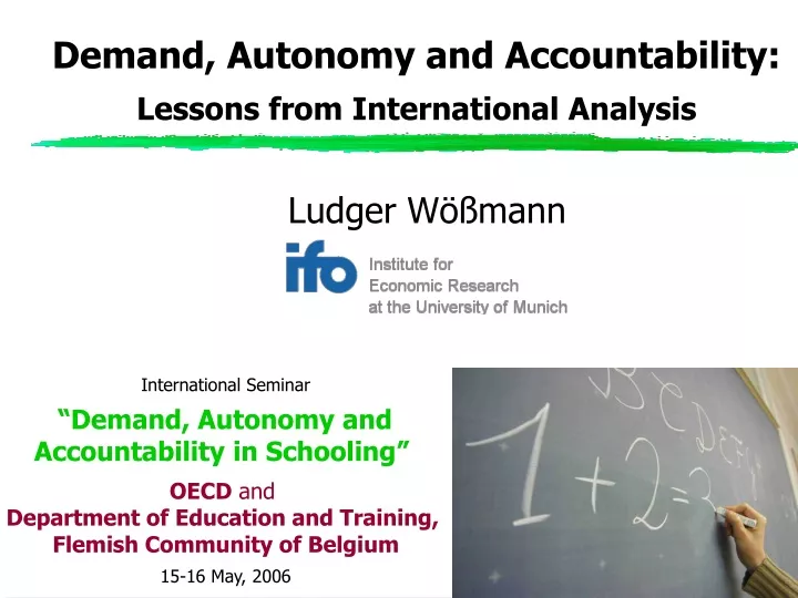 demand autonomy and accountability lessons from international analysis
