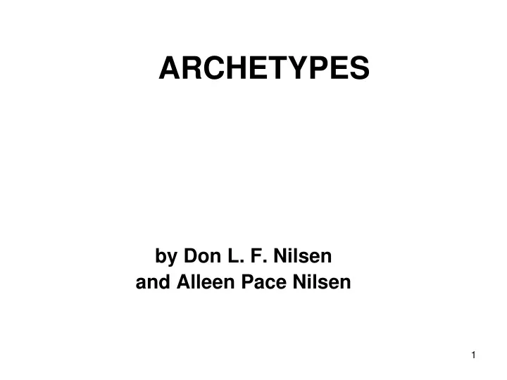 archetypes