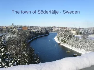 The town of Södertälje - Sweden